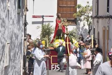 La procesión de La Burrita toma San Juan después de dos años de suspensión por la pandemia/Francisco Javier Santana y Antonio Alí.